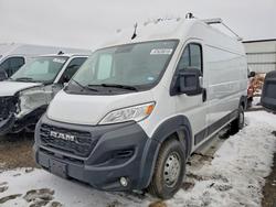 Salvage trucks for sale at Davison, MI auction: 2023 Dodge RAM Promaster 3500 3500 High