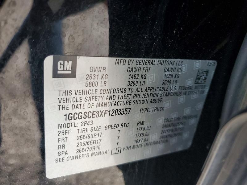 2015 Chevrolet Colorado Z71