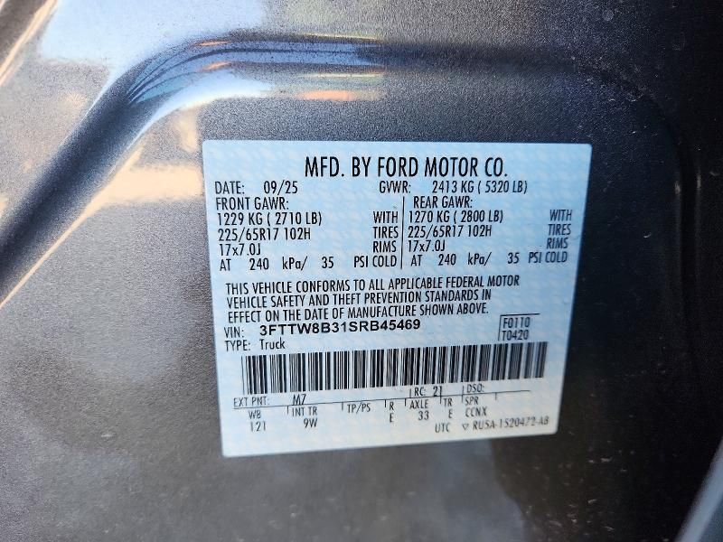 2025 Ford Maverick xl