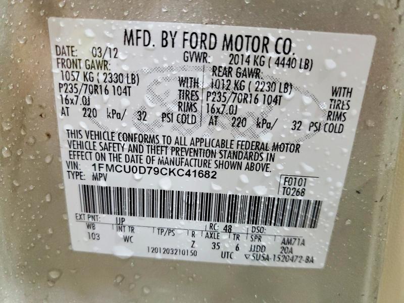 2012 Ford Escape xlt