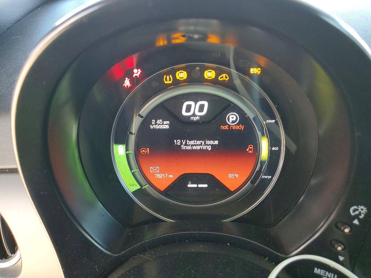 2017 Fiat 500 Electric