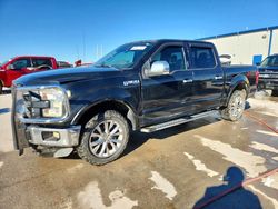 Salvage cars for sale from Copart Haslet, TX: 2015 Ford F150 Supercrew