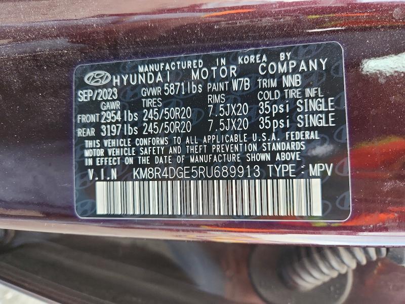2024 Hyundai Palisade sel Premium
