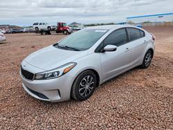KIA Vehiculos salvage en venta: 2018 KIA Forte lx