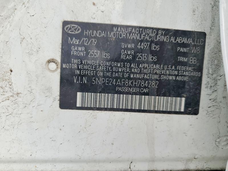 2019 Hyundai Sonata se