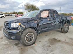 Salvage cars for sale from Copart Orlando, FL: 2010 Toyota Tundra Double Cab SR5