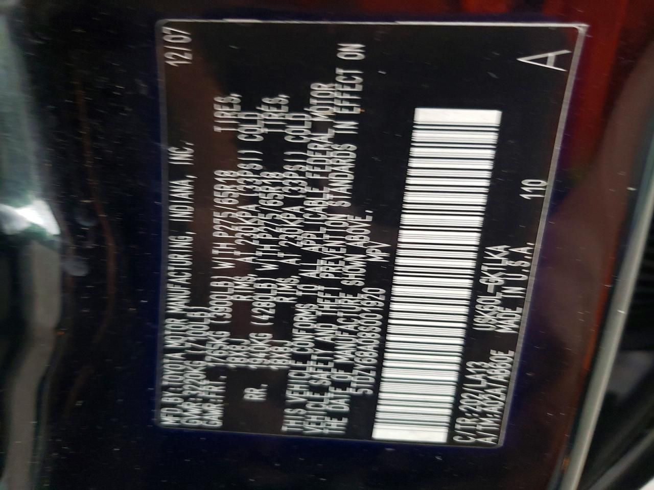 2008 Toyota Sequoia Limited