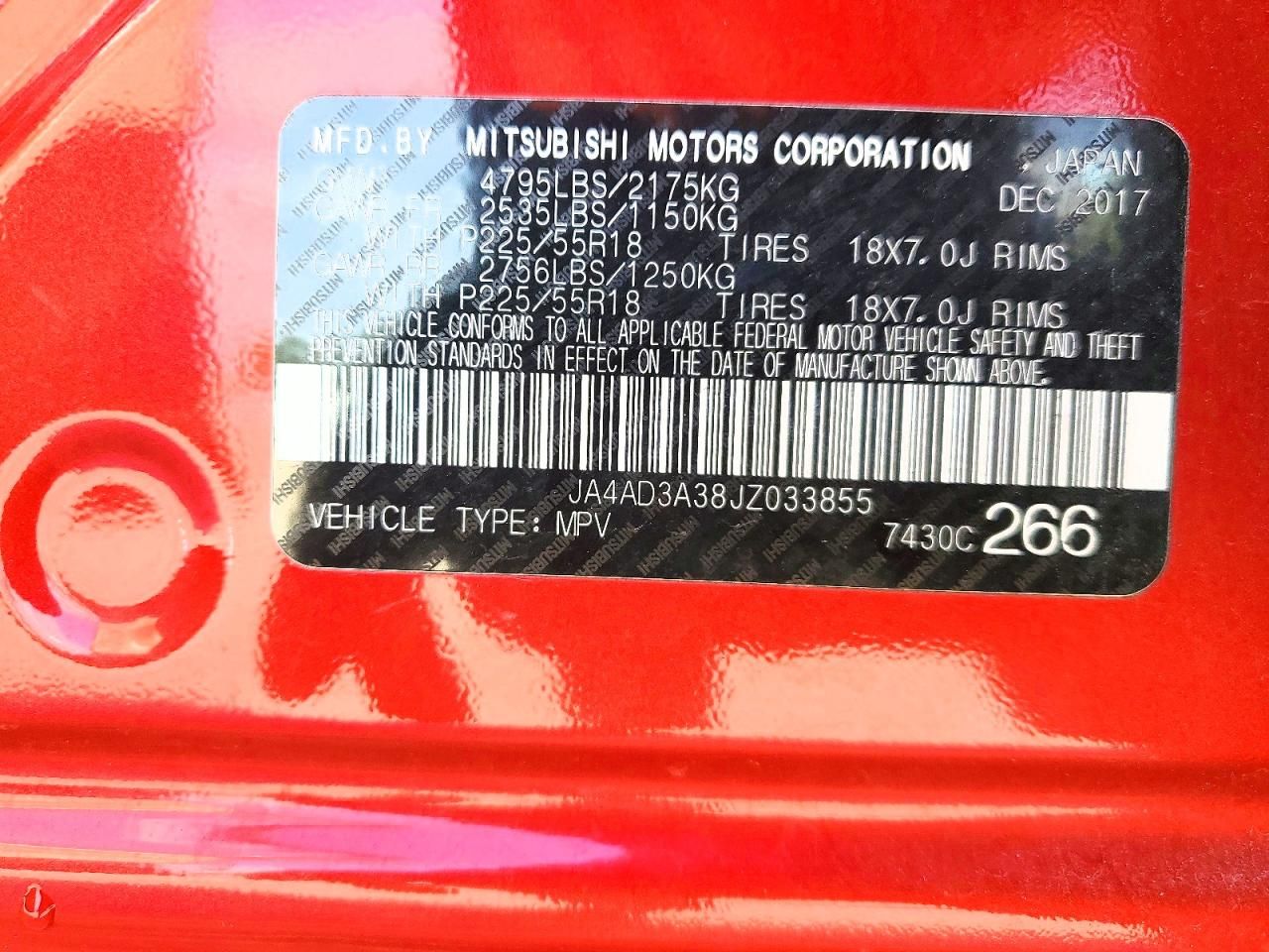 2018 Mitsubishi Outlander se