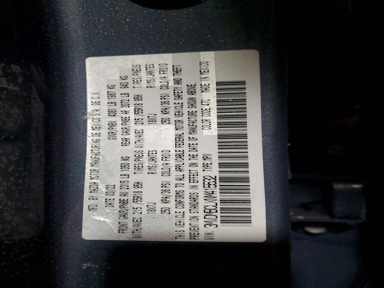 2022 Mazda Cx-30 Preferred