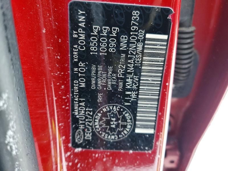 2022 Hyundai Elantra Limited