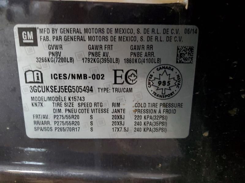 2014 Chevrolet Silverado K1500 ltz