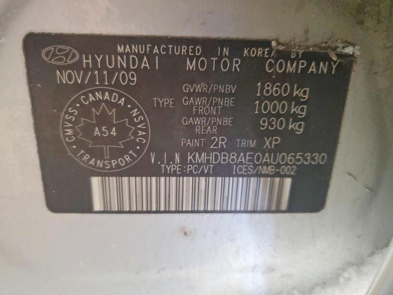 2010 Hyundai Elantra Touring gls