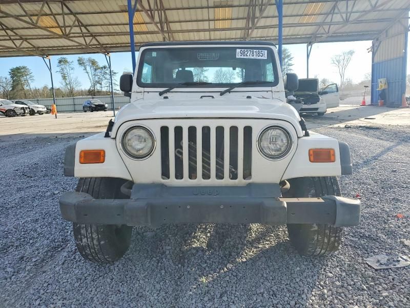 2004 Jeep Wrangler / tj Sport