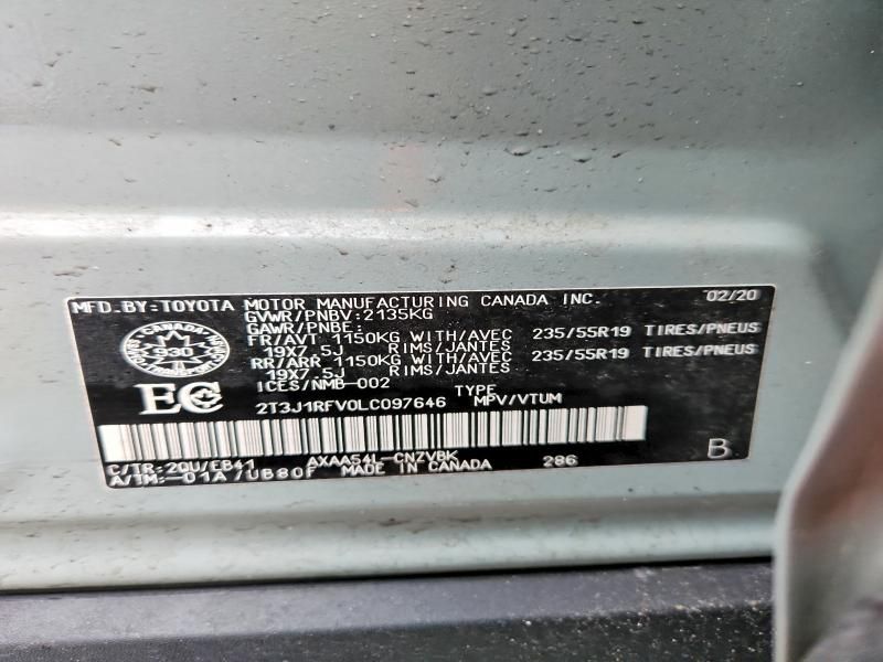 2020 Toyota Rav4 Adventure