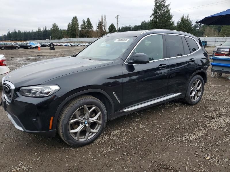 2022 BMW X3 Sdrive30i