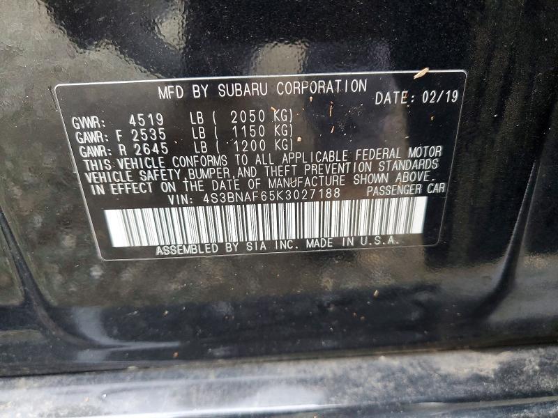 2019 Subaru Legacy 2.5i Premium