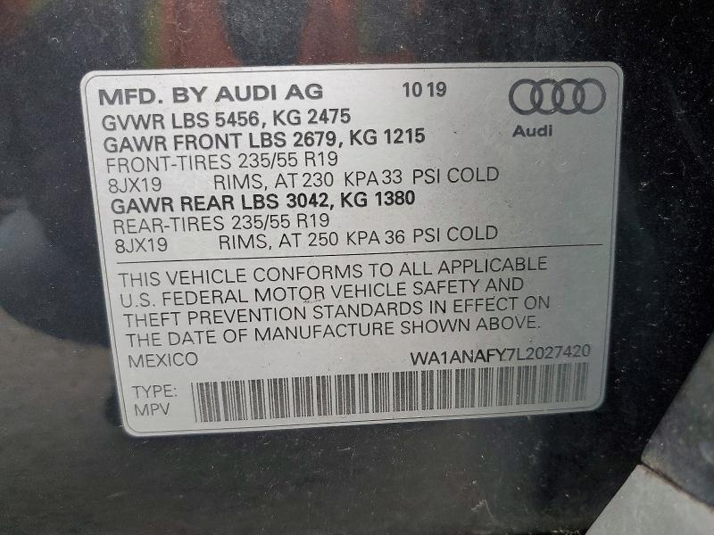 2020 Audi Q5 Premium