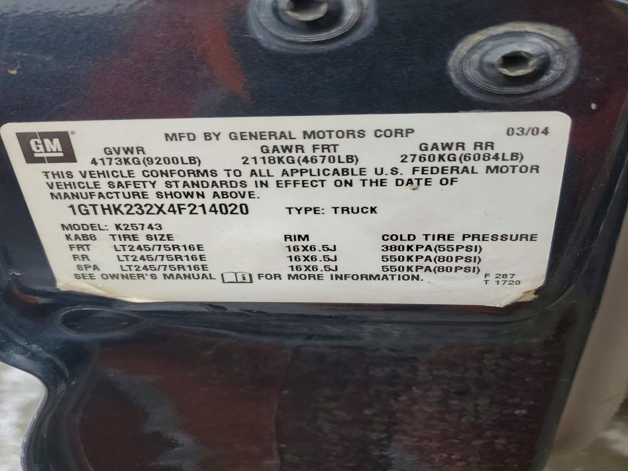 2004 GMC Sierra K2500 Heavy Duty