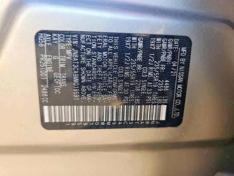 2021 Nissan Rogue sl