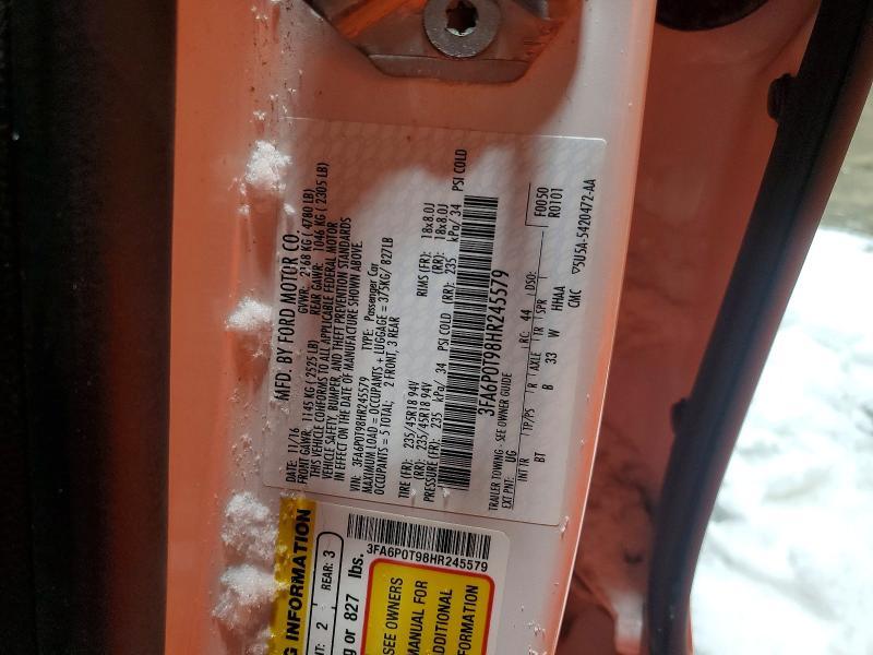 2017 Ford Fusion se