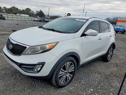 KIA Vehiculos salvage en venta: 2015 KIA Sportage ex