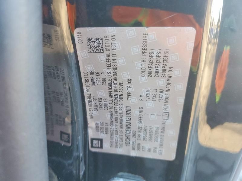 2018 Chevrolet Colorado lt