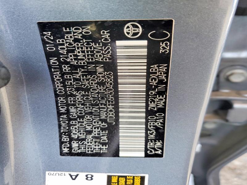 2024 Toyota Corolla le