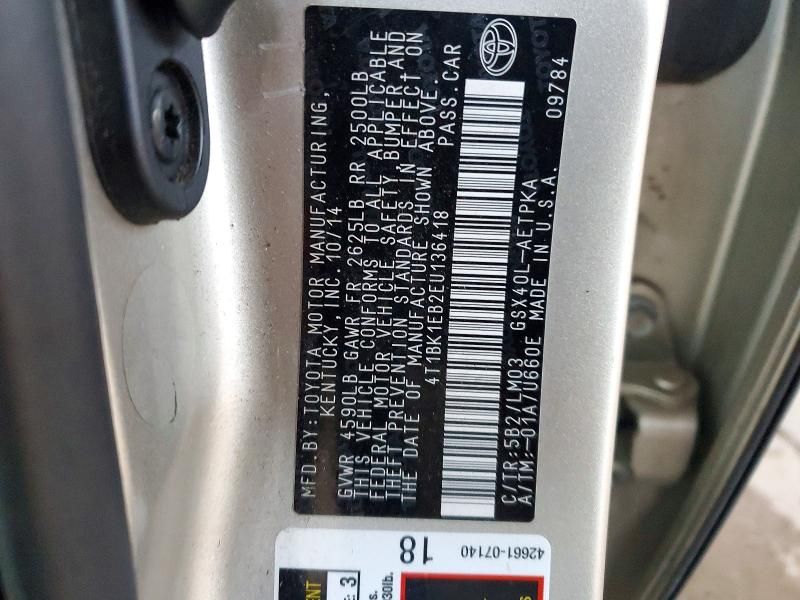 2014 Toyota Avalon Base