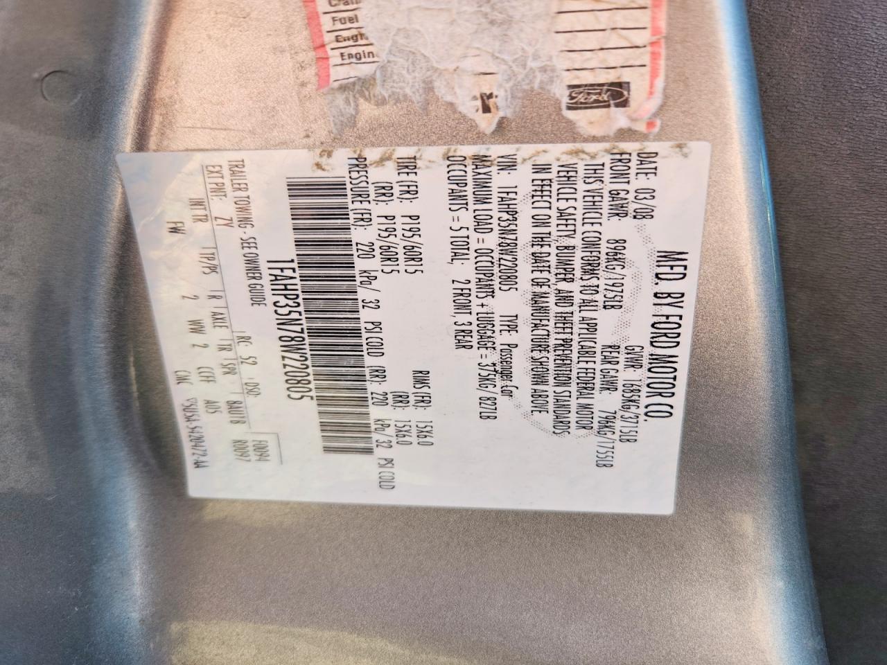 2008 Ford Focus se