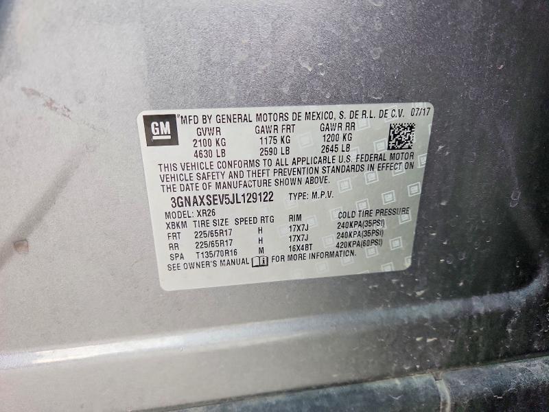 2018 Chevrolet Equinox lt