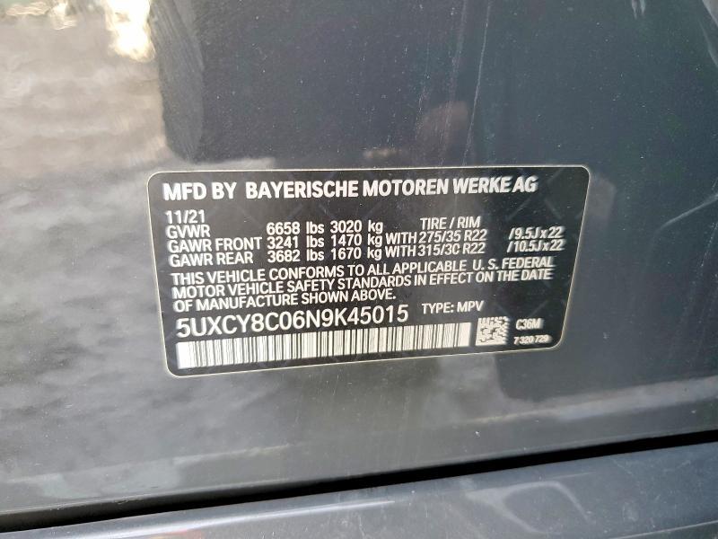 2022 BMW X6 M50i
