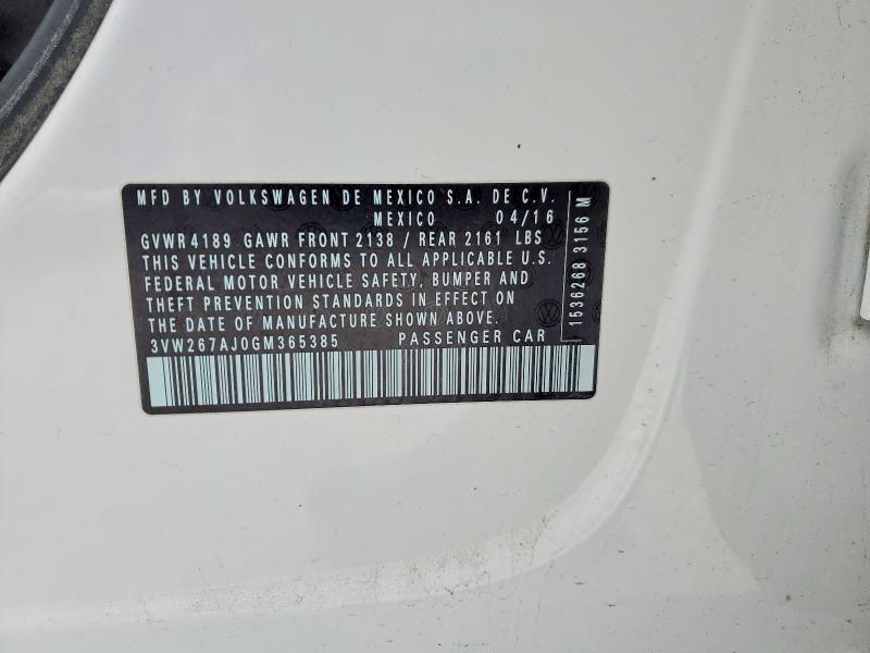 2016 Volkswagen Jetta s