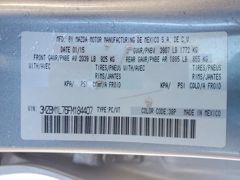 2015 Mazda 3 Touring