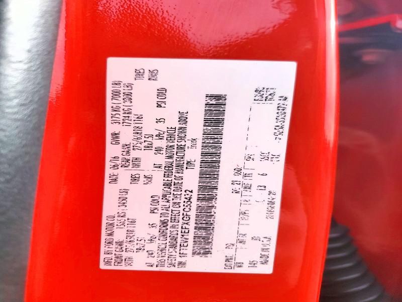 2016 Ford F150 Supercrew