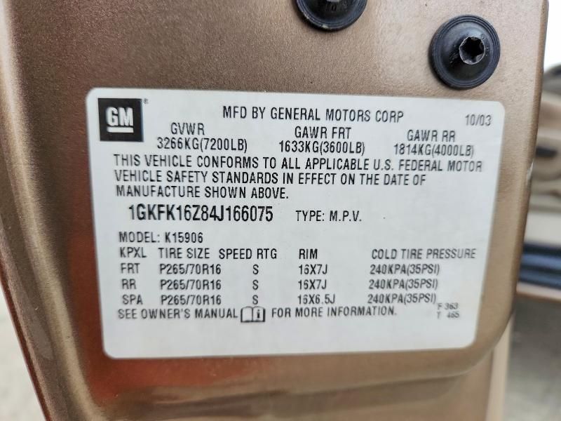 2004 GMC Yukon xl K1500