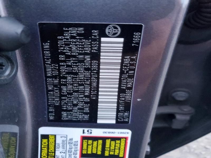 2023 Toyota Camry le