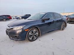 Salvage cars for sale from Copart Haslet, TX: 2017 Honda Civic exl