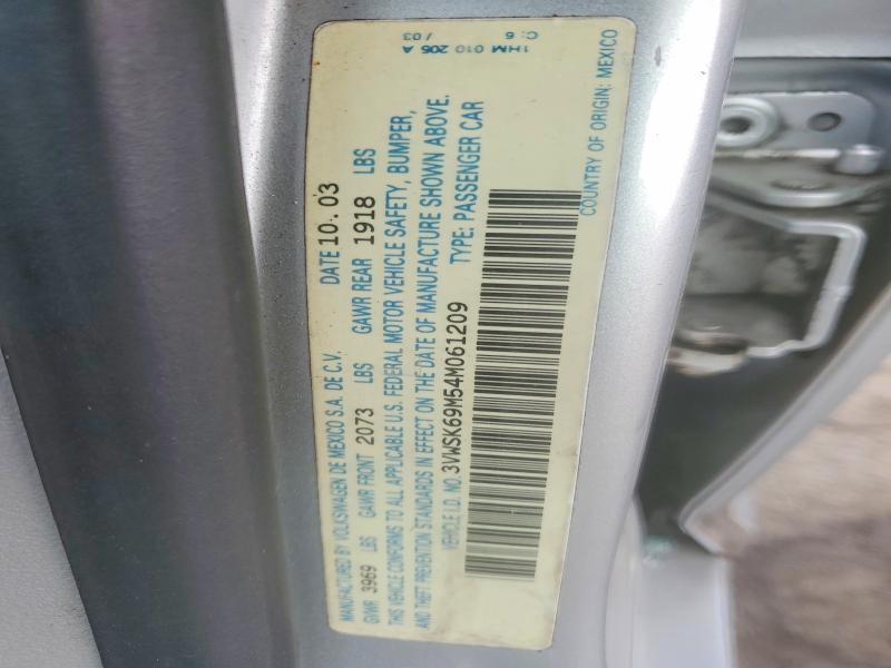 2004 Volkswagen Jetta gls