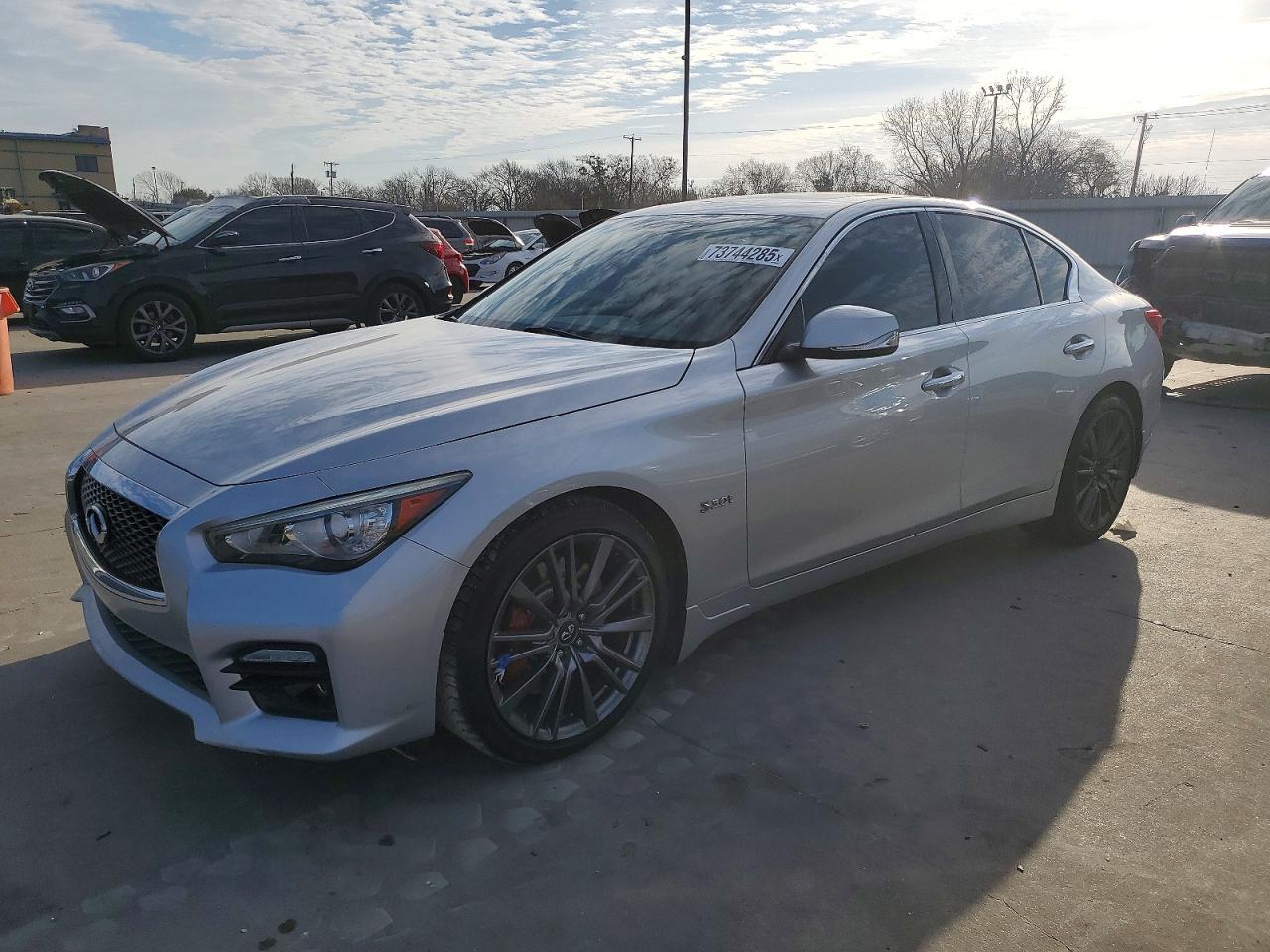 2017 Infiniti Q50 red Sport 400