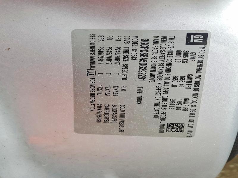 2013 Chevrolet Silverado C1500 lt