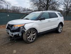 Ford salvage cars for sale: 2013 Ford Explorer xlt