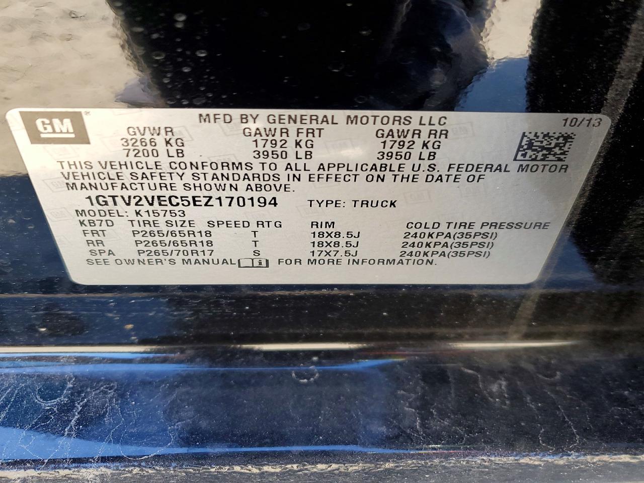 2014 GMC Sierra K1500 SLT