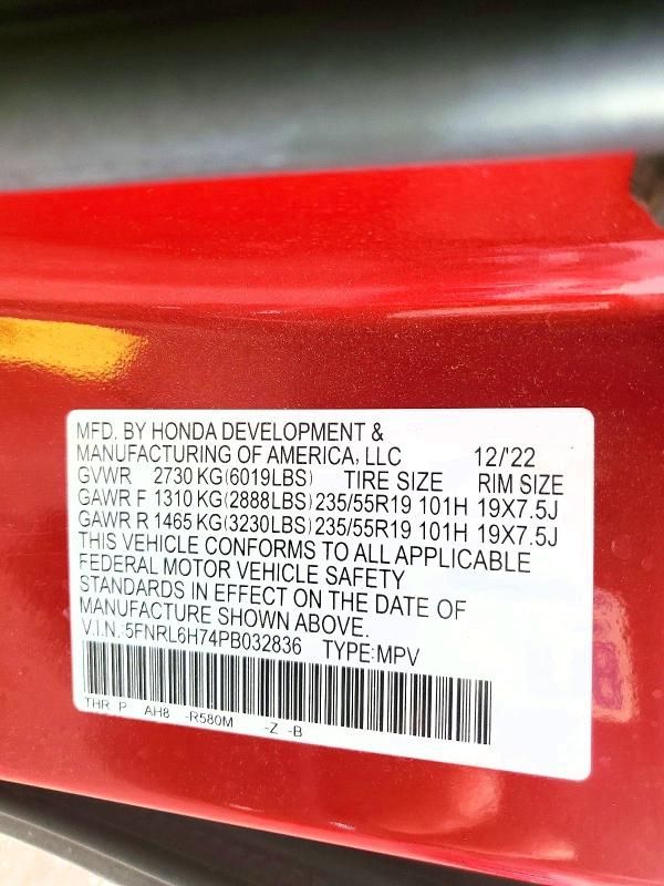 2023 Honda Odyssey Sport-l