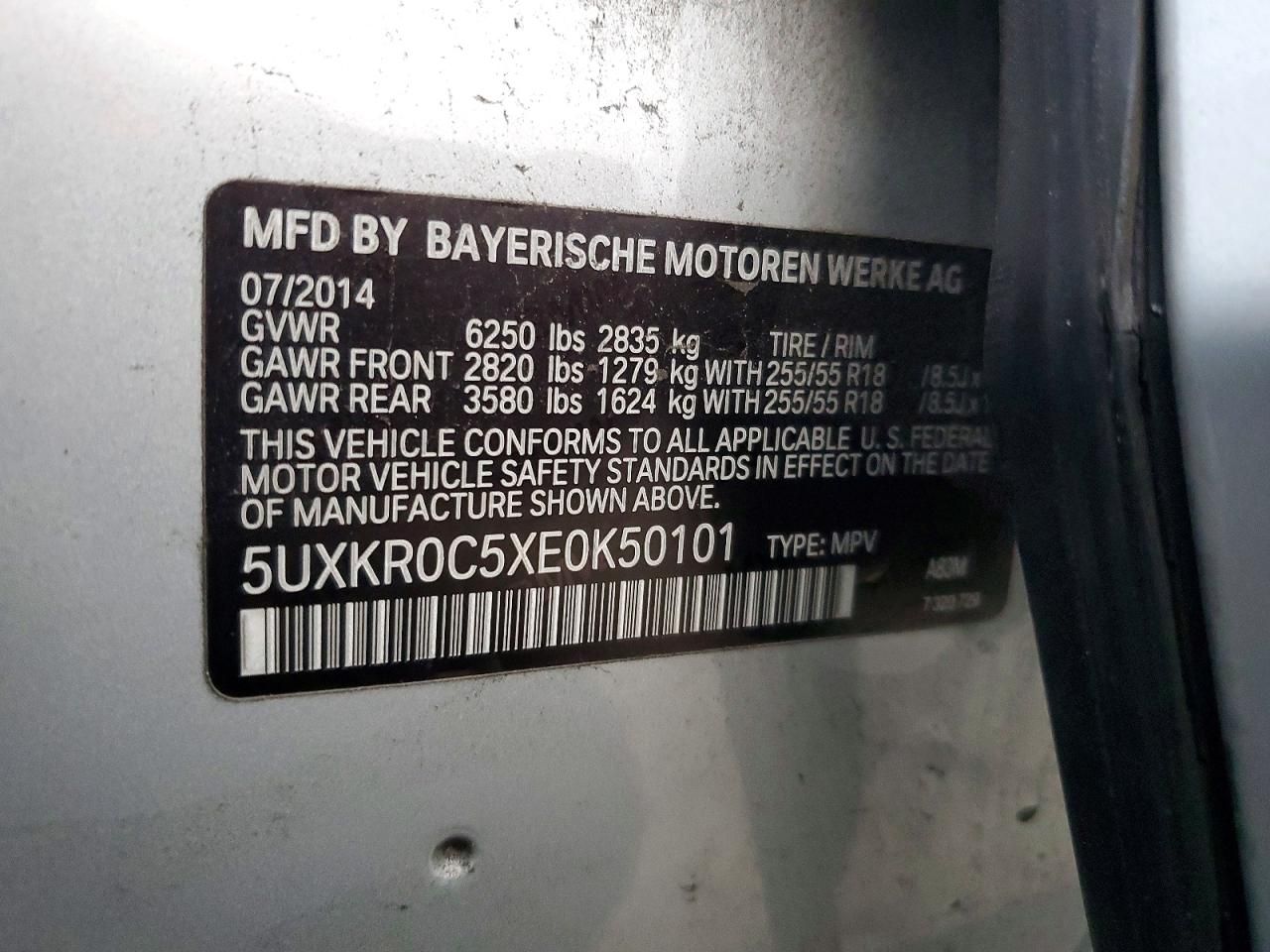 2014 BMW X5 Xdrive35i