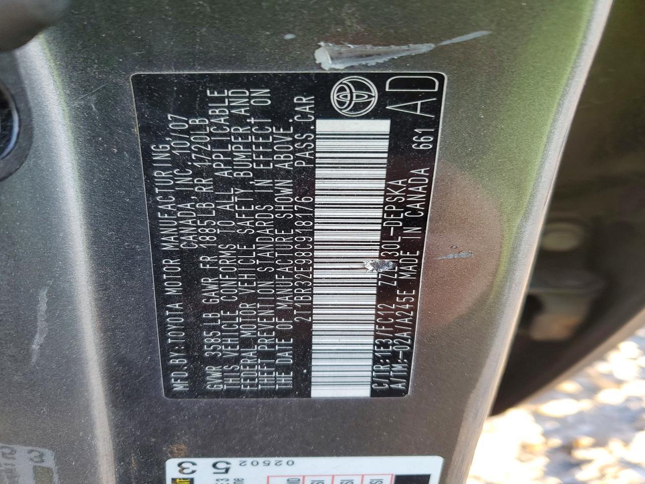 2008 Toyota Corolla ce