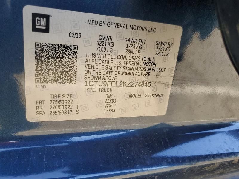 2019 GMC Sierra K1500 Denali