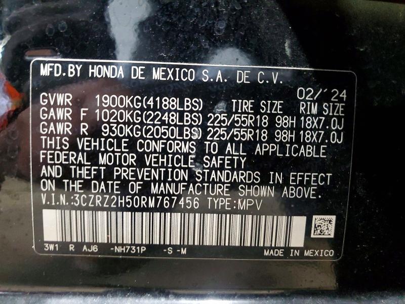 2024 Honda Hr-v Sport