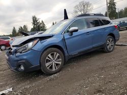 Subaru salvage cars for sale: 2018 Subaru Outback 2.5i Limited