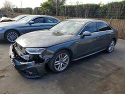 Audi salvage cars for sale: 2021 Audi A4 Prestige 45