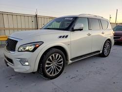 Infinity salvage cars for sale: 2015 Infinity Qx80